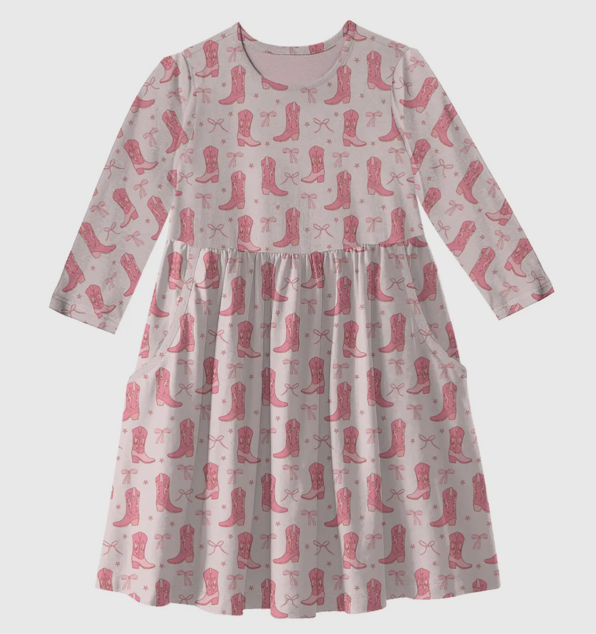 Boots & Bows Bamboo Dress