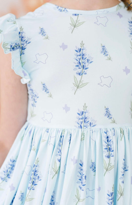 Bluebonnet State Dress