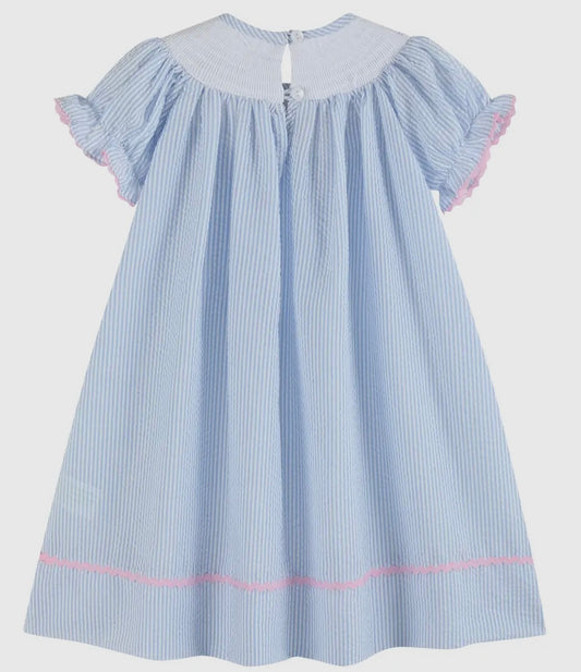 Sweet Bow Smocked Dress
