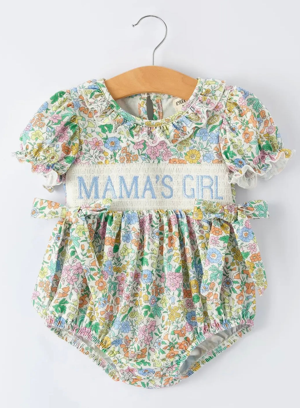 Mama’s Girl Smocked Bubble