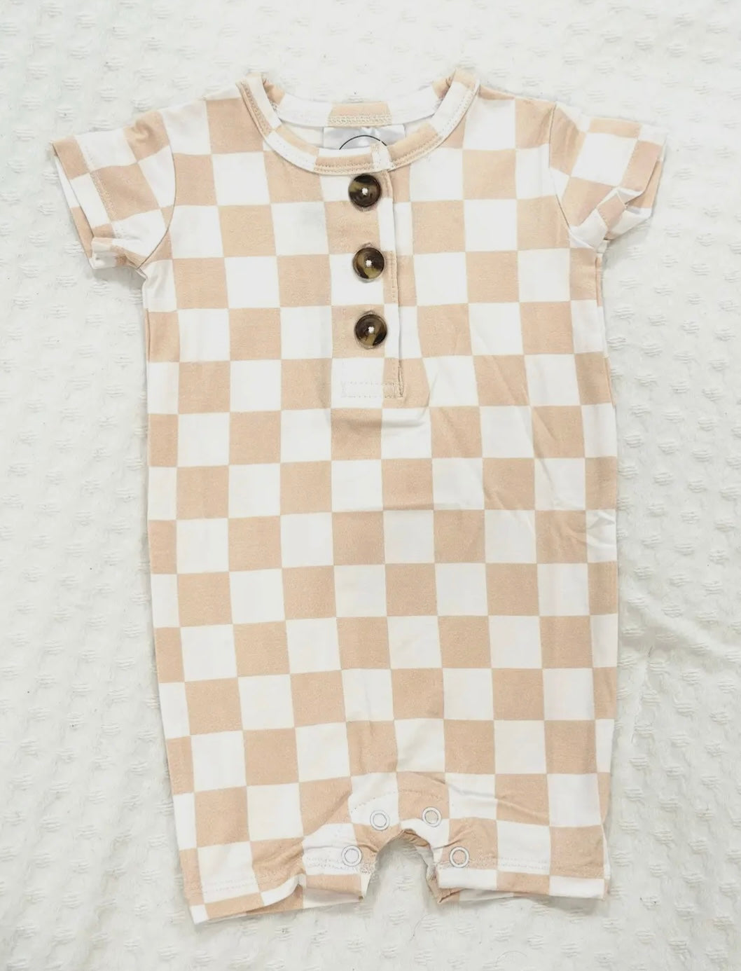 Check Mate Bamboo Romper