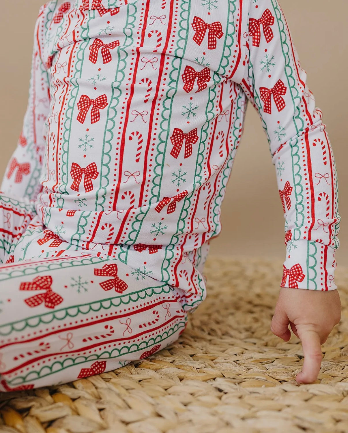 Candy Cane Lane Bamboo Set