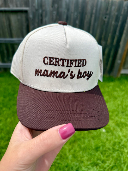 Certified Mama’s Boy Hat