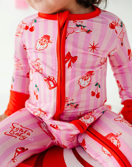 Think Pink Santa Bamboo Sleeper