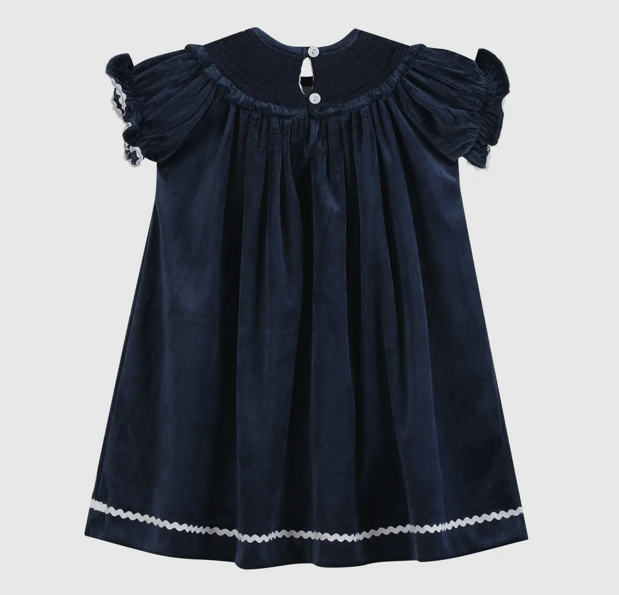 Winter Wonderland Smocked Dress