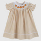 The Autumn Smocked Dress
