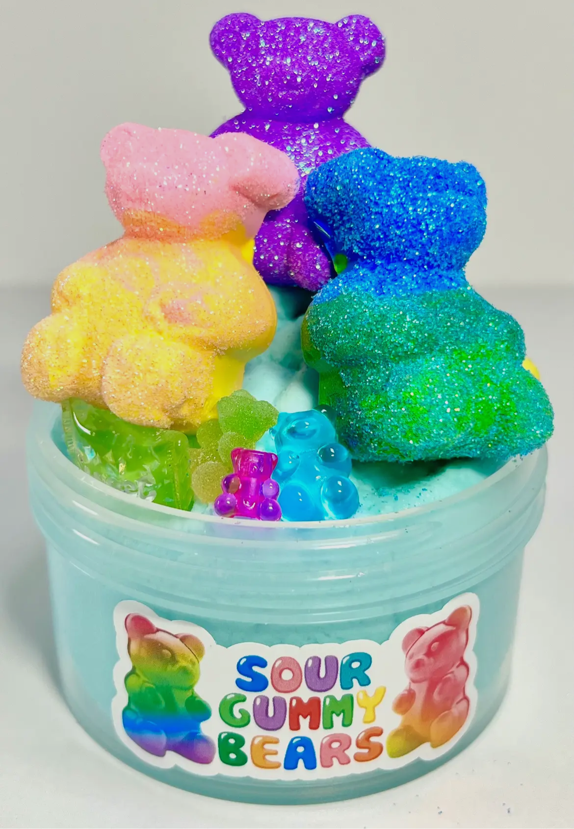 Sour Gummy Bear Slime