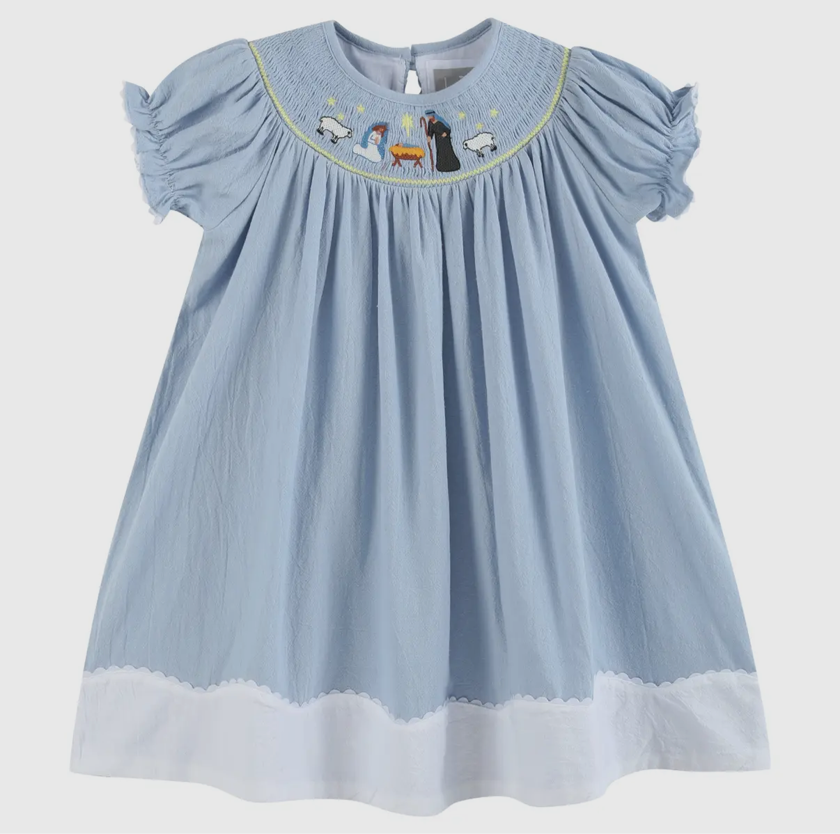 Holy Night Smocked Dress