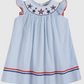American Girl Smocked Dress