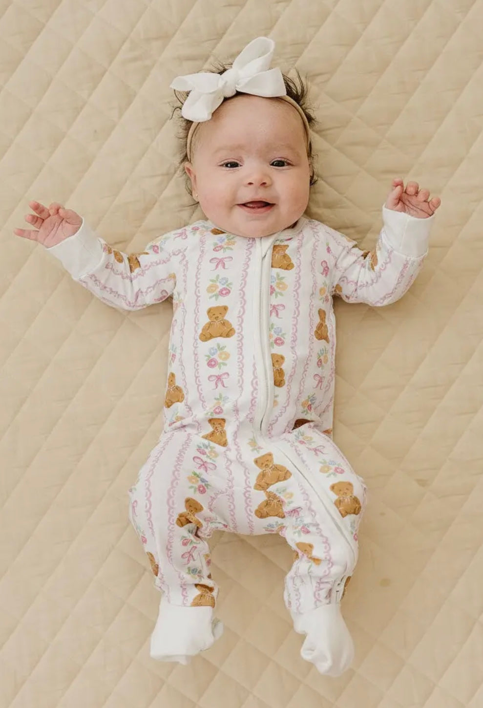 Honey Bear Bamboo Sleeper