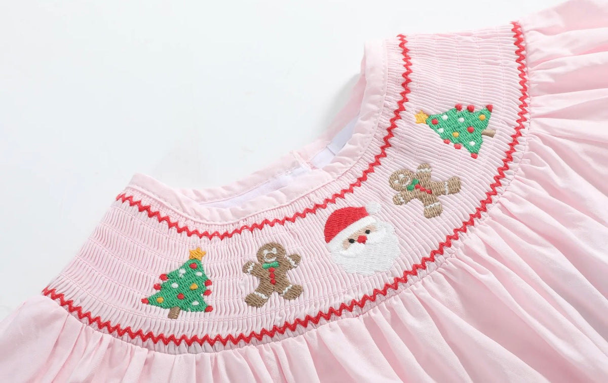 Pink Christmas Dress