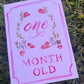 Monthly Milestone Card Set