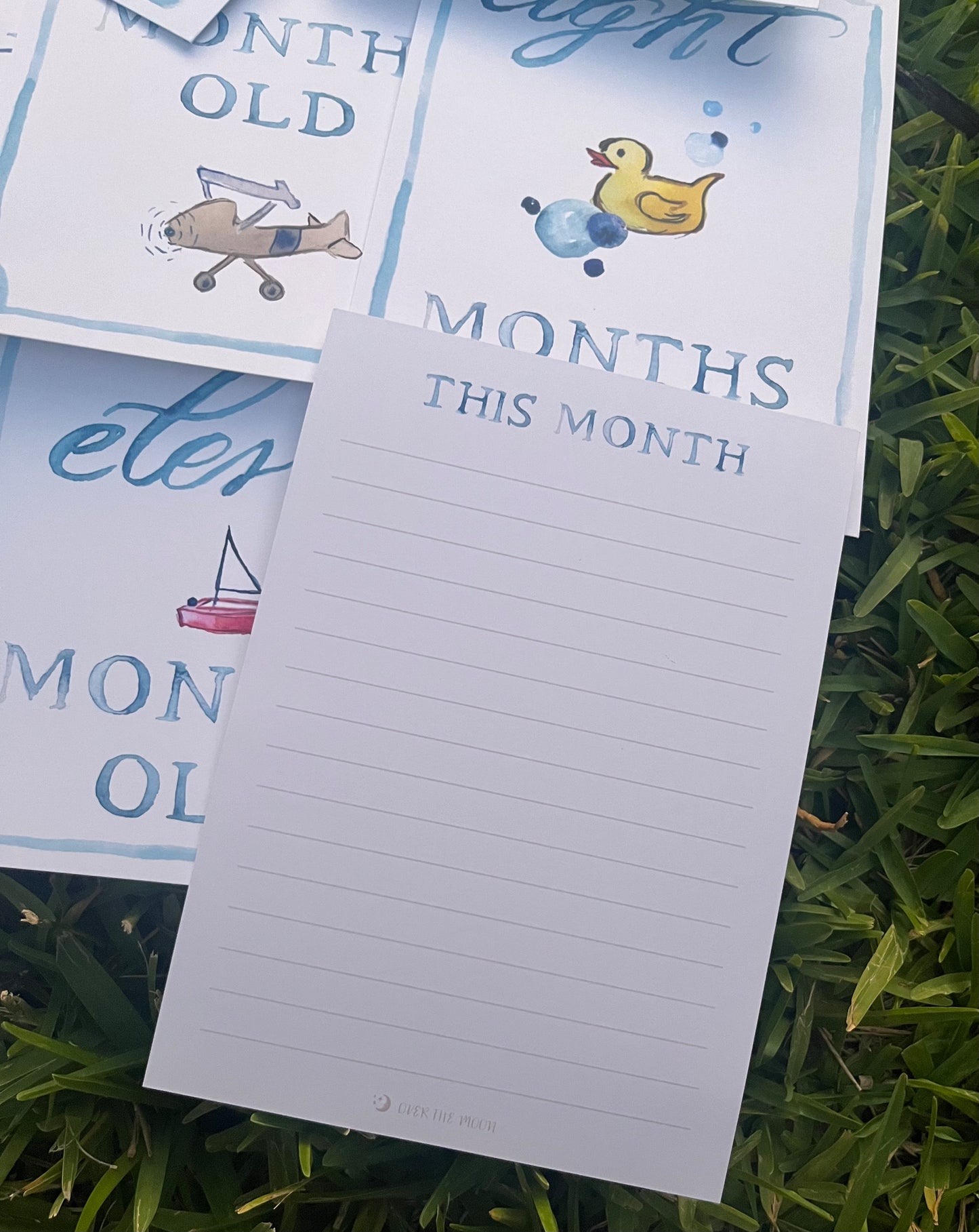 Monthly Milestone Card Set