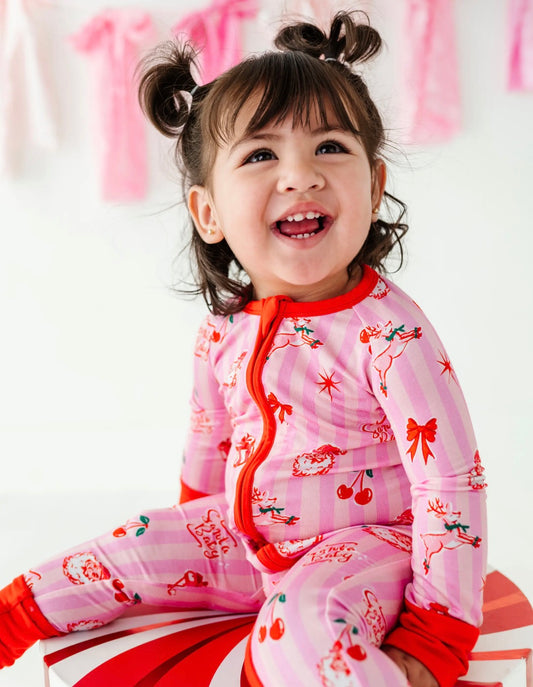 Think Pink Santa Bamboo Sleeper