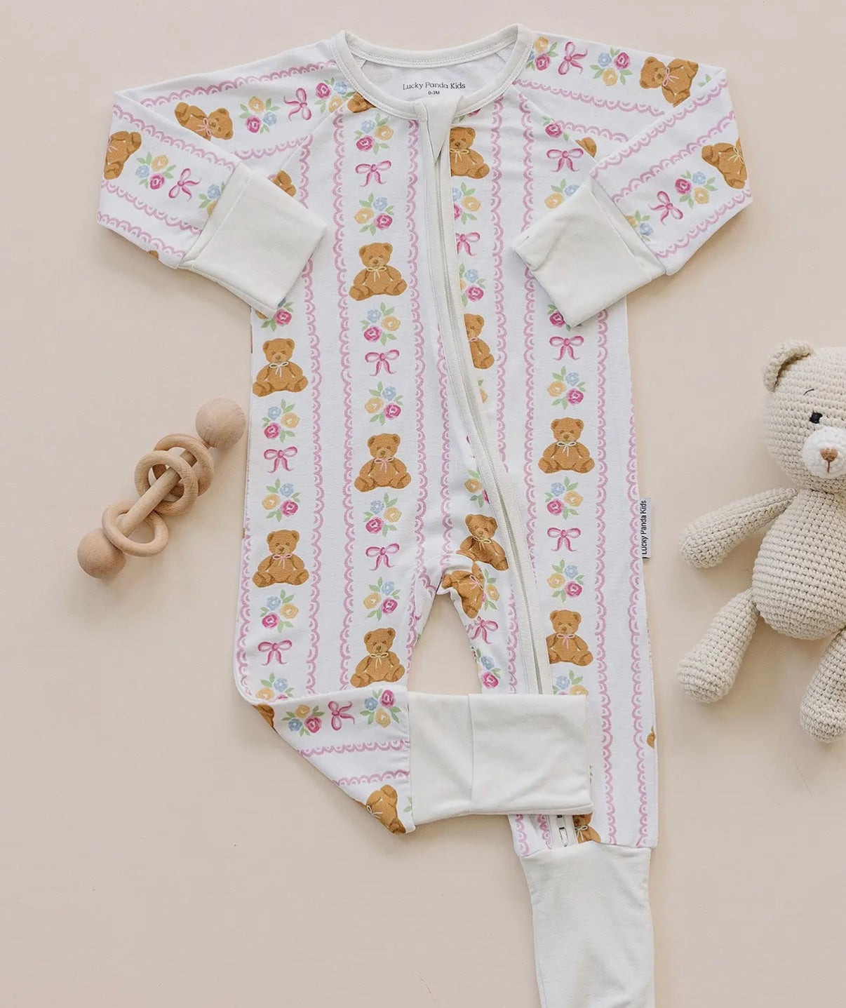 Honey Bear Bamboo Sleeper