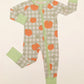 Pumpkin Plaid Bamboo Sleeper