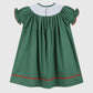 O Christmas Tree Smocked Dress