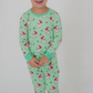 Santa Plaid Bamboo Set