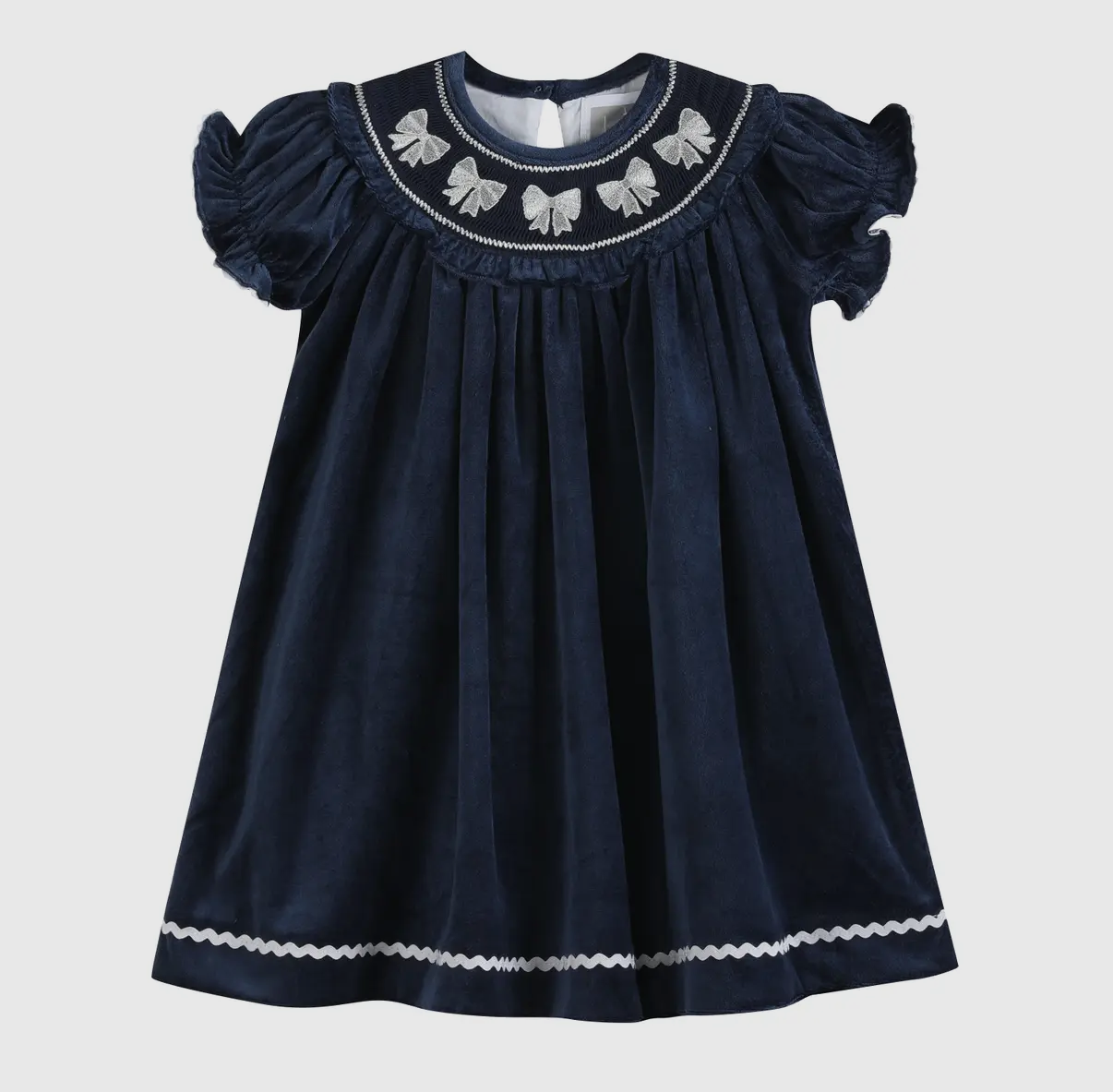 Winter Wonderland Smocked Dress