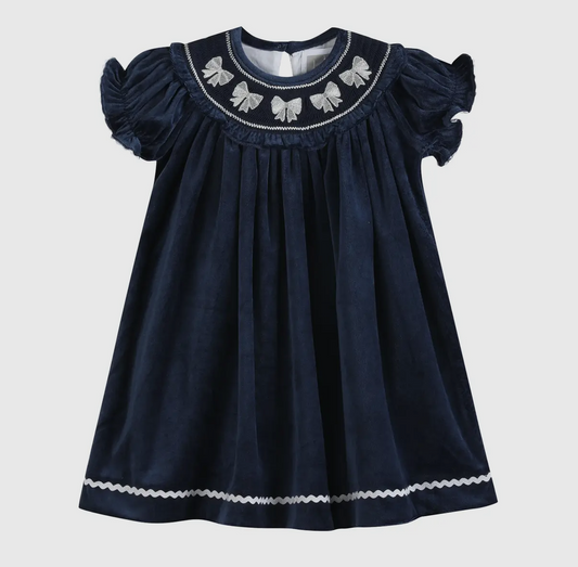 Winter Wonderland Smocked Dress