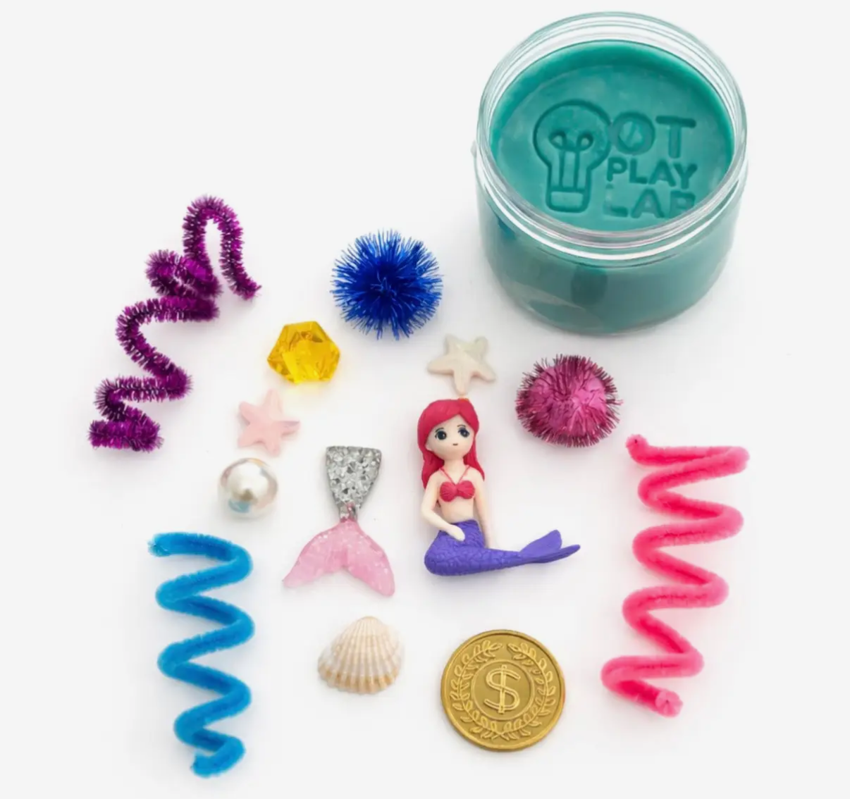 Mermaid Sensory Dough Jar