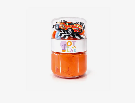 Race Car Sensory Dough