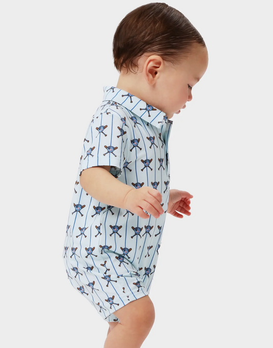 Batter Up Performance Romper
