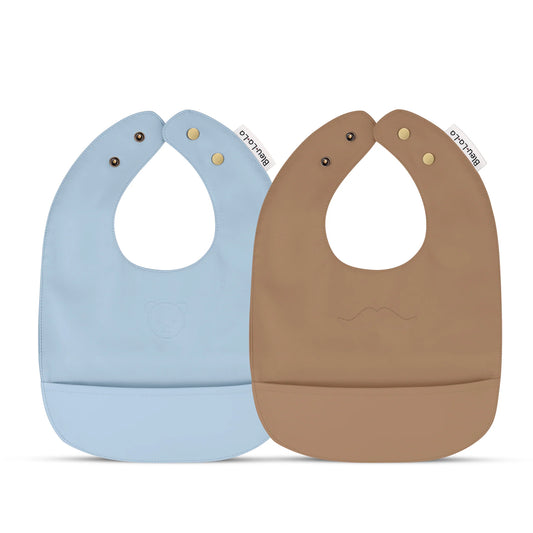 Vegan Leather Bibs - Modern